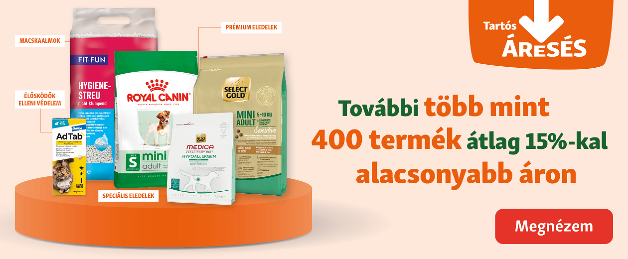 Állatfelszerelés és Állateledel Webshop - Fressnapf Webáruház