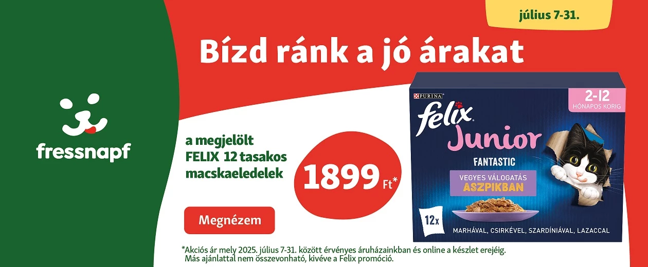 Állatfelszerelés és Állateledel Webshop - Fressnapf Webáruház
