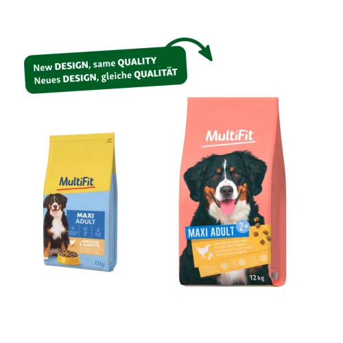 MultiFit száraz kutyaeledel maxi adult szárnyas 12kg
