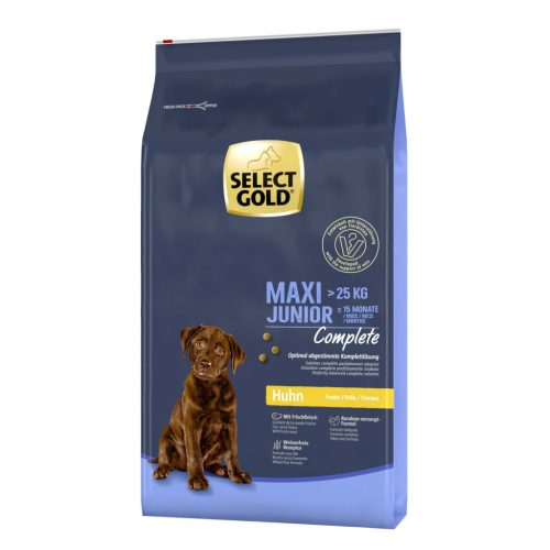 Select Gold Complete száraz kutyaeledel maxi junior csirke 12kg