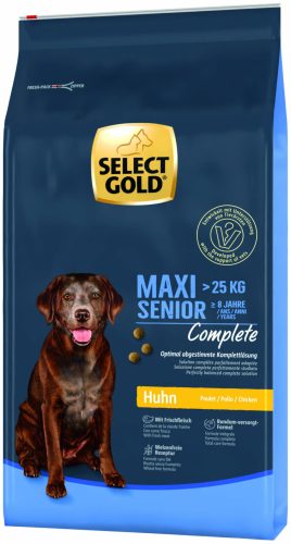 SELECT GOLD Complete kutya szárazeledel maxi senior csirke 12kg