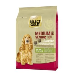   Select Gold Sensitive medium senior száraz kutyaeledel kacsa 1kg