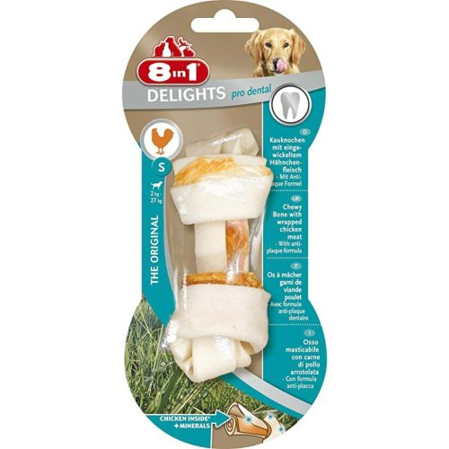 8in1 Delight Denta kutya rágócsont S 1db