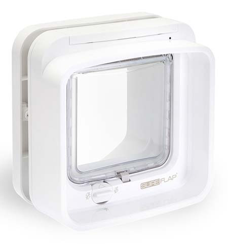 SureFlap microchipes macskaajtó fehér 21x21cm