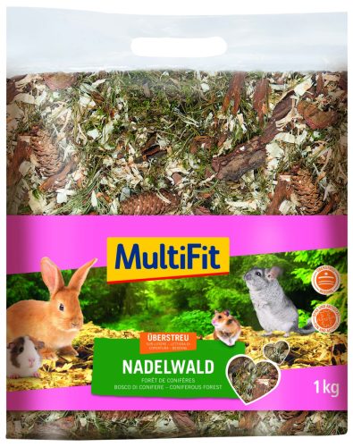 MultiFit kisemlősalom tűlevelű erdő 10l