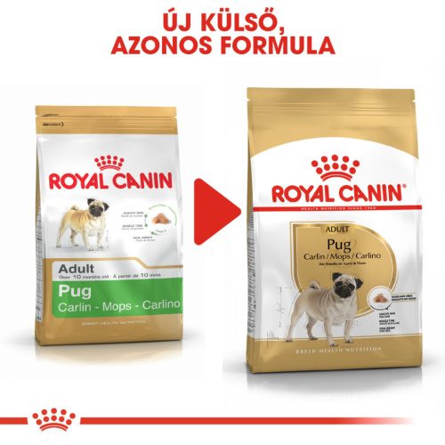 Royal Canin Breed Health Nutrition Mopsz adult száraz kutyaeledel 1,5kg