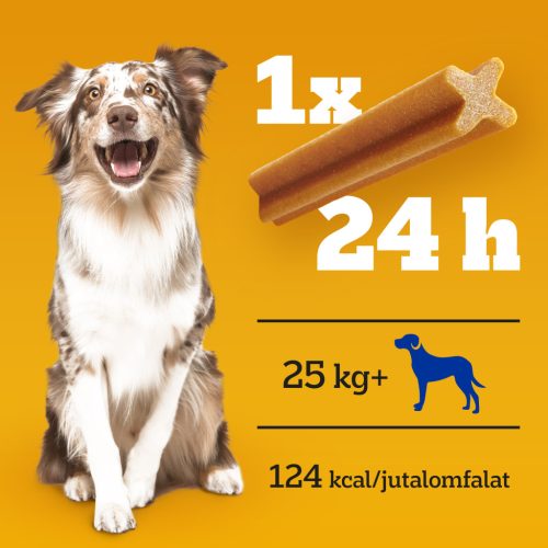 Pedigree DentaStix kutya jutalomfalat mono large 270g 7db
