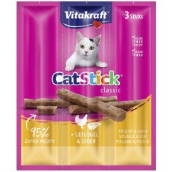 Vitakraft Stick macska jutalomfalat szárnyas&máj 3x18g