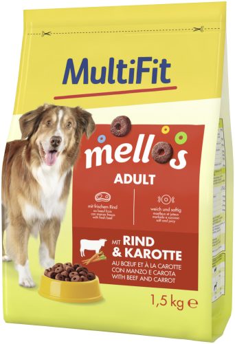MultiFit kutya szárazeledel Mellos marha 1,5kg