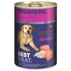 Premiere Best Meat kutya konzerv senior bárány&rizs 6x400g