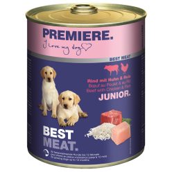 Premiere Best Meat kutya konzerv junior csirke&marha 6x800g