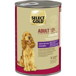   SELECT GOLD Sensitive kutya konzerv adult bárány&lazac 6x400g