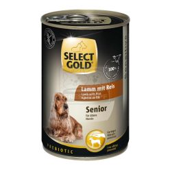   Select Gold Sensitive kutya konzerv senior bárány&rizs 6x400g