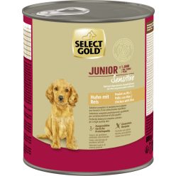   SELECT GOLD Sensitive kutya konzerv junior csirke&rizs 6x800g
