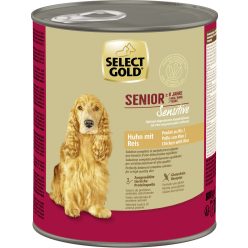   SELECT GOLD Sensitive kutya konzerv senior csirke&rizs 6x800g