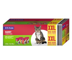 FIT+FUN macska tasak MP ragu XXL 44x100g