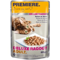 Premiere Deluxe Ragout macska tasak adult csirke 22x85g