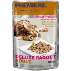 Premiere Deluxe Ragout macska tasak adult bárány 22x85g