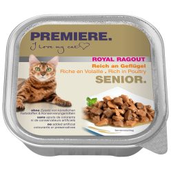Premiere Royal Ragout macska tálka senior szárnyas 16x100g