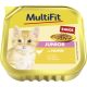 MultiFit macska tálka ragu junior csirke 16x100g