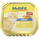 MultiFit macska tálka ragu adult csirke 16x100g