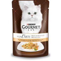 Gourmet A la Carte macska tasak pulyka ragu 26x85g