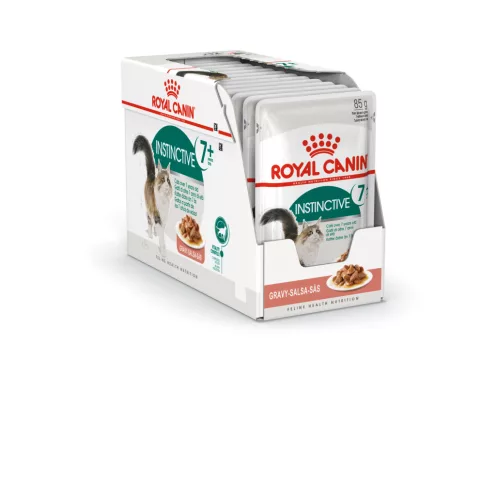 Royal Canin Feline Health Nutrition macska tasak adult 7+ Instinctive 12x85g