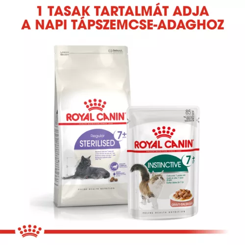 Royal Canin Feline Health Nutrition macska tasak adult 7+ Instinctive 12x85g