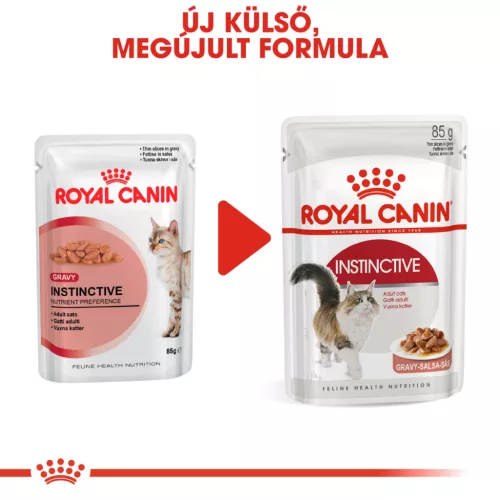 Royal Canin Feline Health Nutrition macska tasak adult Instinctive gravy 12x85g