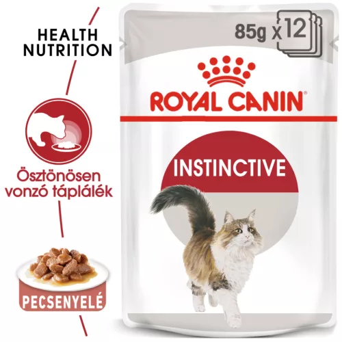 Royal Canin Feline Health Nutrition macska tasak adult Instinctive gravy 12x85g