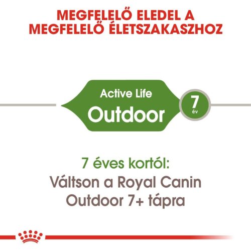 Royal Canin Feline Health Nutrition Outdoor 30 száraz macskaeledel 400g