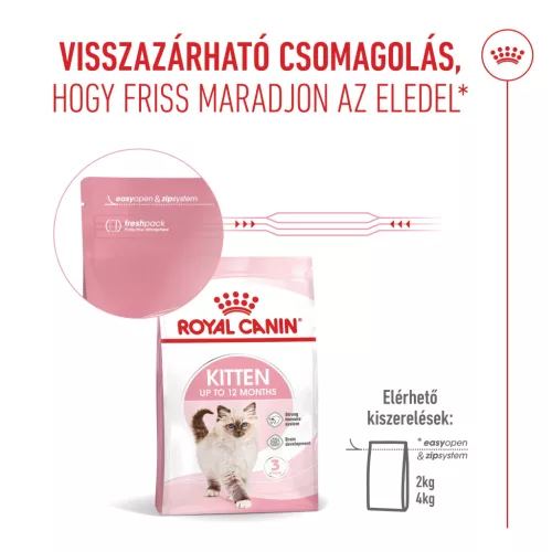 Royal Canin Feline Health Nutrition Kitten száraz macskaeledel 400g
