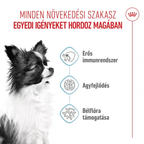 Royal Canin Size Health Nutrition X-Small száraz kutyaeledel puppy 1,5kg