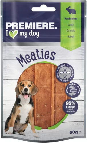 Premiere Pure Meaties kutya jutalomfalat nyúl 60g
