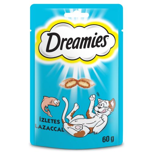 Dreamies macska jutalomfalat lazac 6x60g