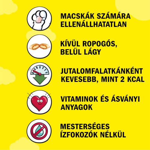 Dreamies macska jutalomfalat mix lazac&sajt 6x60g