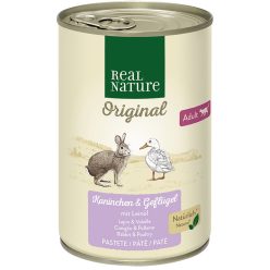   Real Nature Original macska konzerv adult vadnyúl&szárnyas 6x400g
