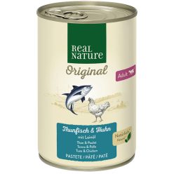   Real Nature Original macska konzerv adult tonhal&csirke 6x400g