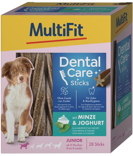 MultiFit DentalCare kutya jutalomfalat junior 4x60g 28db