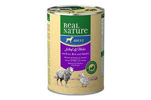 REAL NATURE Classic kutya konzerv adult birka&szárnyas 6x400g