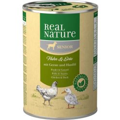 Real Nature Classic kutya konzerv senior csirke&kacsa 6x400g