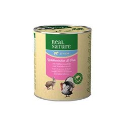  REAL NATURE Classic kutya konzerv junior vadnyúl&pulyka 6x800g