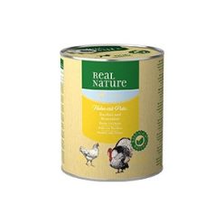 REAL NATURE Classic kutya konzerv light csirke&pulyka 6x800g