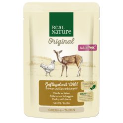   Real Nature Original macska tasak adult ragu vad&szárnyas 12x85g
