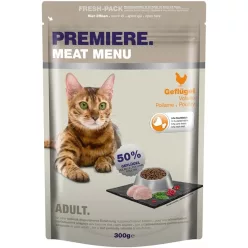   Premiere Meat Menü adult száraz macskaeledel szárnyas 300g