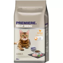 Premiere Meat Menu száraz macskaeledel adult szárnyas 2kg