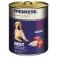 Premiere Best Meat kutya konzerv adult marha&rizs 6x800g