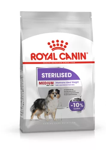 Royal Canin Canine Care Nutrition Medium adult Sterilised száraz kutyaeledel 3kg
