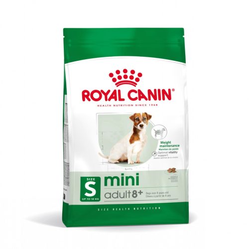 Royal Canin Size Health Nutrition Mini adult 8+ száraz kutyaeledel 2kg