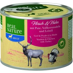 Real Nature Classic kutya konzerv adult vad&szárnyas 6x200g